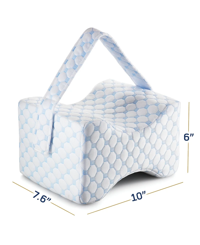 Nestl Memory Foam Knee Spine Alignment Pillow