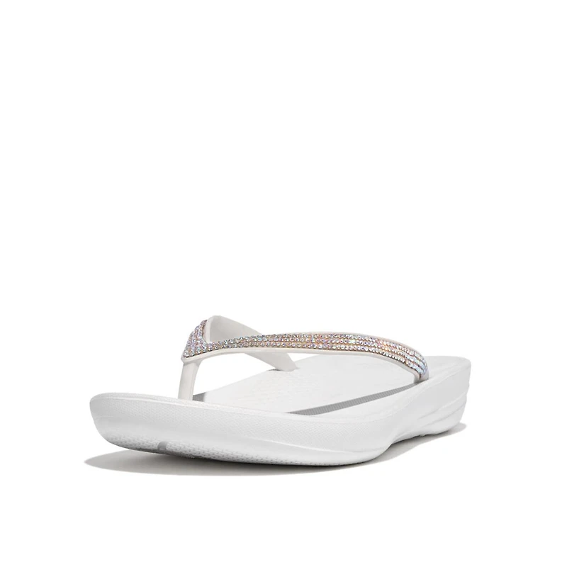 FitFlop Women's Iqushion Sparkle Flip-Flop Sandal