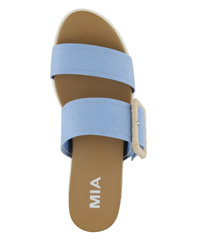 Mia Women's Kenzy Platform Slide Sandals