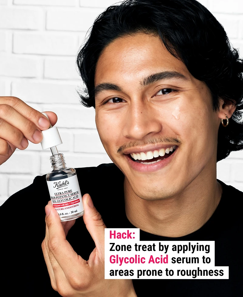 Kiehl's Since 1851 Ultra Pure High-Potency 9.8% Glycolic Acid Serum, 1 oz.