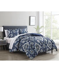 Sunham Classic Damask 3-Pc. Comforter Set, Exclusively at Macy's