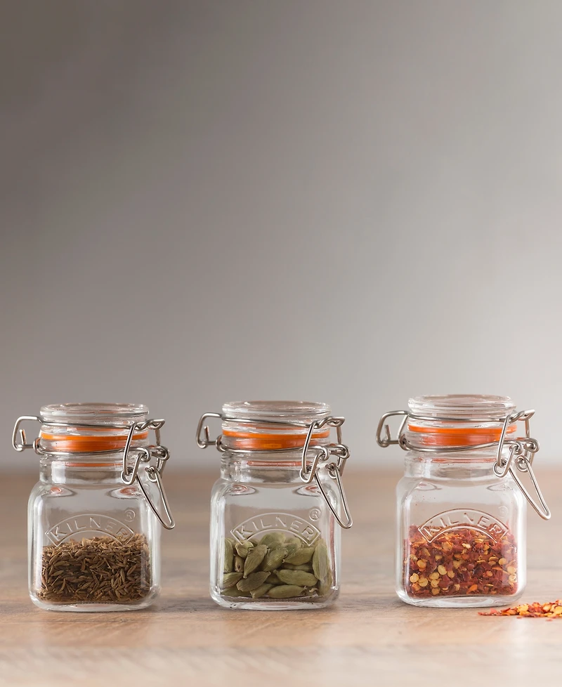 Kilner Spice Jar 2.4 oz, Set of 12