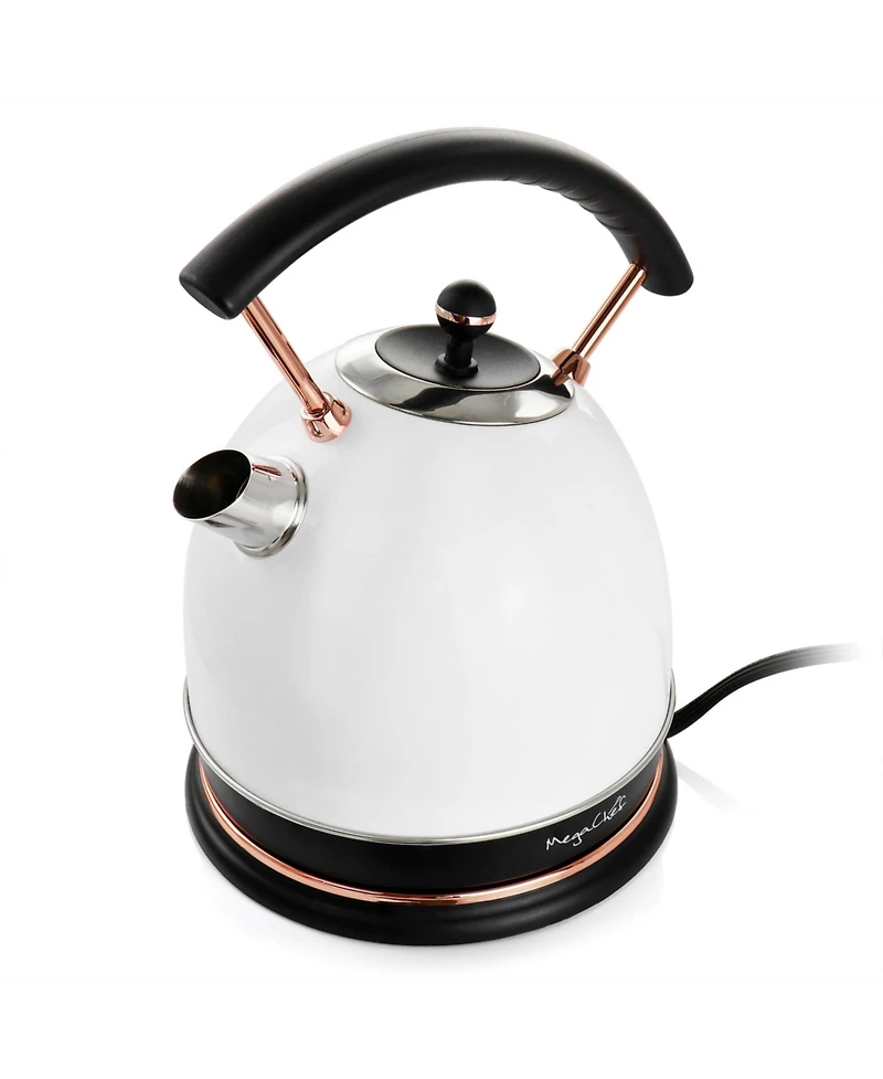 MegaChef 1.8 Quart Half Circle Electric Tea Kettle