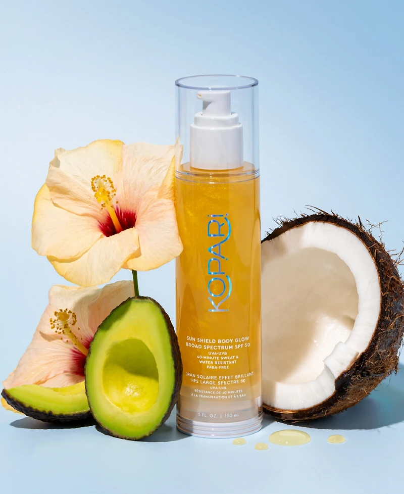 Kopari Beauty Sun Shield Body Glow Spf 50, 5 oz.