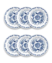 Abode Homewares Azul Salad Plate Set of 6