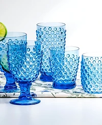 Abode Homewares Hobnail Double Old Fashion Set of 6