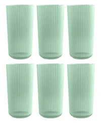 Abode Homewares Polypropylene Mesa Jumbo Set of 6