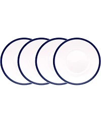 Noritake Bluefjord Set of 4 Saucers
