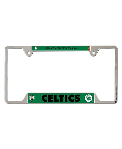Wincraft Boston Celtics Chrome Plated Metal License Plate Frame