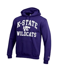 Men's Champion Purple Kansas State Wildcats High Motor Pullover Hoodie