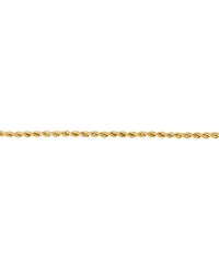 Children's Glitter Rope Bracelet in 14k Yellow Gold