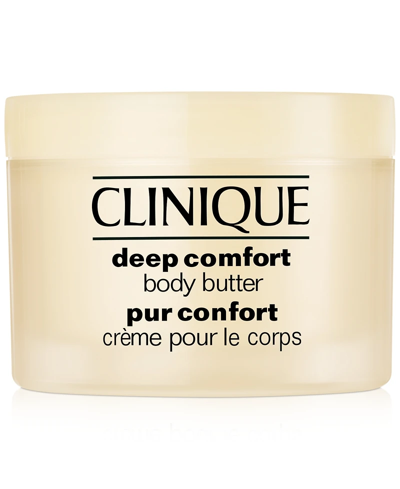 Clinique Deep Comfort Body Butter Cream with Shea Butter, 6.7 oz