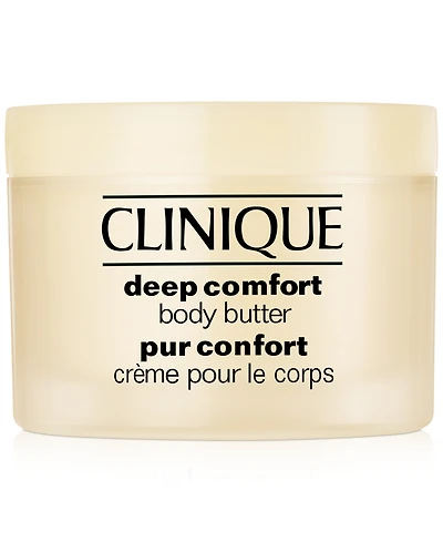 Clinique Deep Comfort Body Butter Cream with Shea Butter, 6.7 oz
