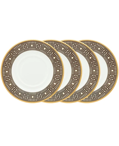 Noritake Infinity 4 Piece Saucer Set, Service for