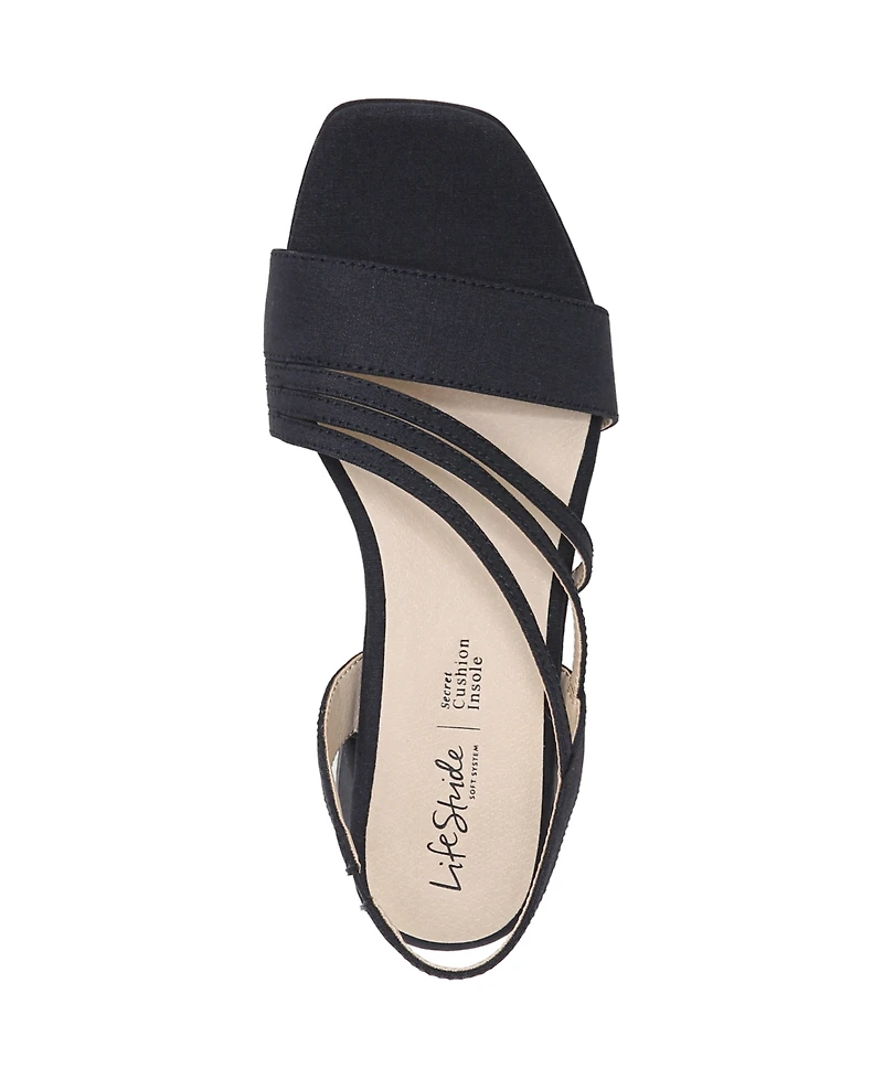 LifeStride Women's Joy 2 Slingback Dress Sandals