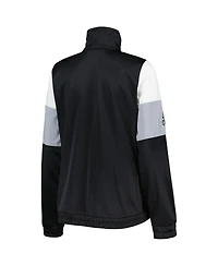 Women's G-iii 4Her by Carl Banks Black San Antonio Spurs Change Up Full-Zip Track Jacket