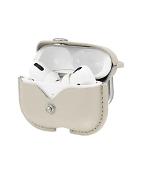 WITHit Gray Leather Cover designed for Apple AirPods Pro