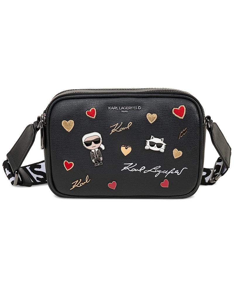 Karl Lagerfeld Paris Maybelle Crossbody With Cate Pins