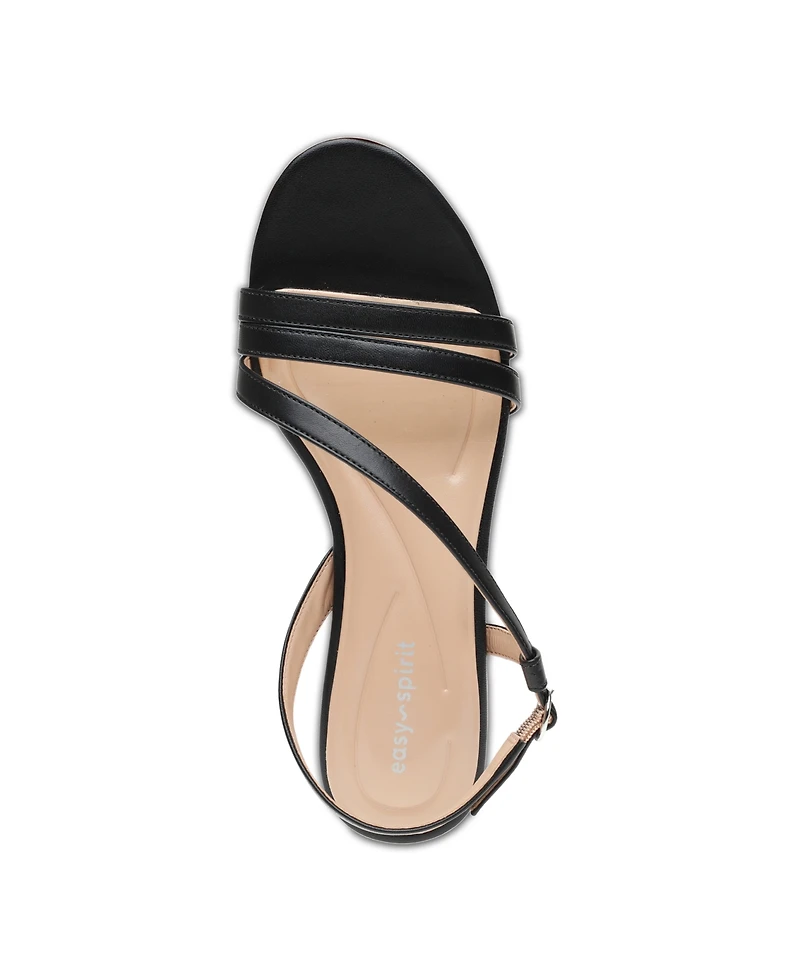 Easy Spirit Women's Glenni Block Heel Strappy Sandals