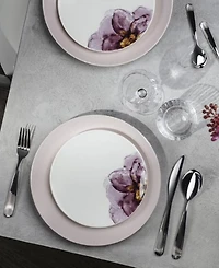 Villeroy & Boch Rose Garden 40 Piece Flatware Set, Service for 8
