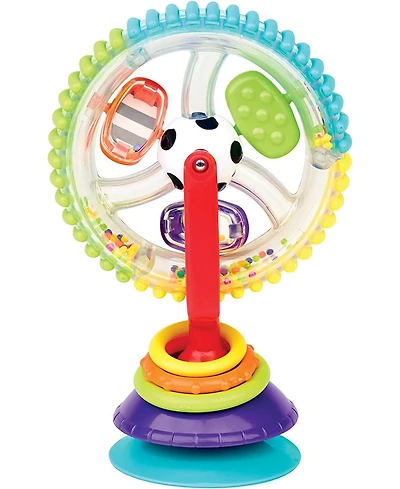 Sassy Wonder Wheel Activity Center Baby Toy, 6 Months plus