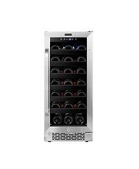 Whynter 15 inch BuiltIn 33 Bottle Undercounter Stainless Steel Wine Refrigerator