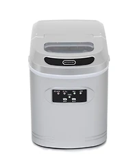 Whynter Compact Portable Ice Maker 27 lb capacity - Metallic Silver