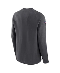 Men's Nike Anthracite Kansas City Chiefs Super Bowl Lvii Opening Night Performance Pullover Sweatshirt