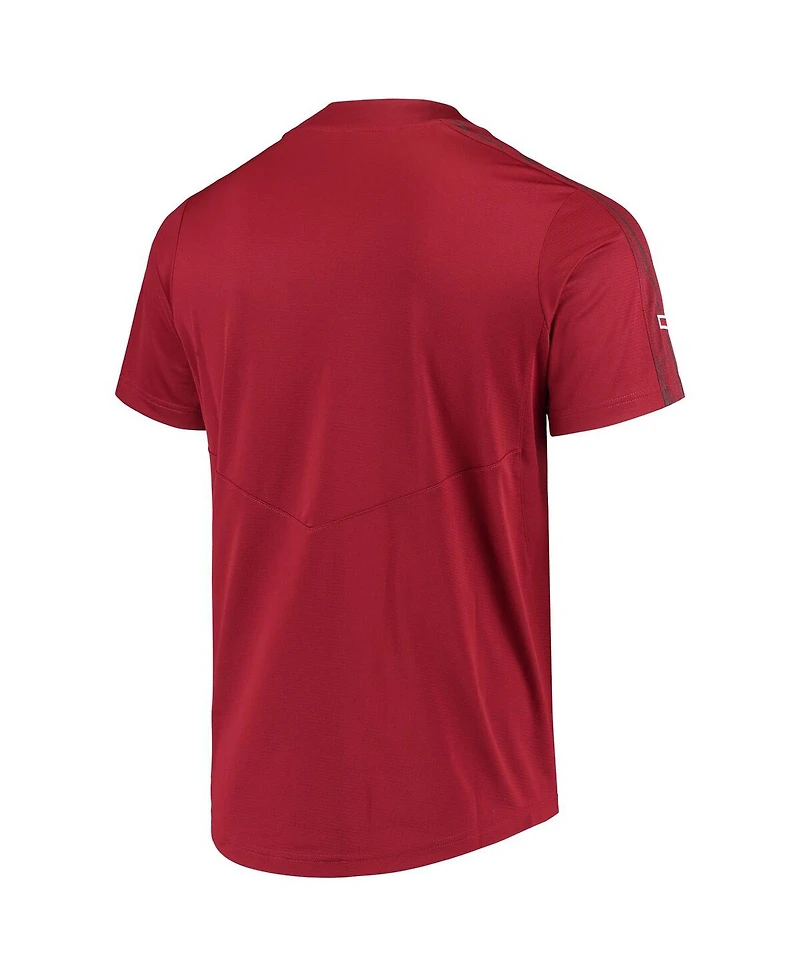 Men's and Women's Nike Crimson Oklahoma Sooners Replica Softball Jersey