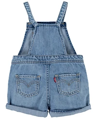 Levi's Baby Girl's Knot Strap Shortalls