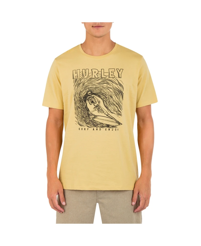 Hurley Men's Everyday Surfing Skelly Short Sleeve T-shirt