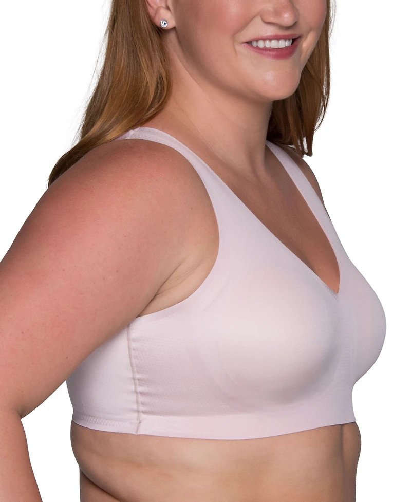 Vanity Fair Women's Beyond Comfort Sleek & Smooth Wireless Bra 72037