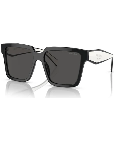Prada Oversized Low Bridge Women's Sunglasses, Pr 24ZSF