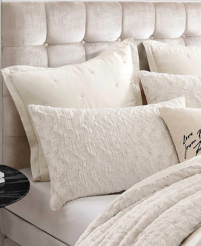 Karl Lagerfeld Paris Soft and Warm Heavenly 3 Piece Comforter Set