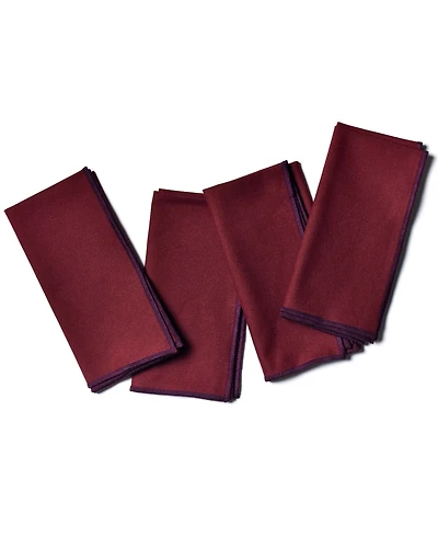 Coton Colors by Laura Johnson Color Block Napkin Set/4