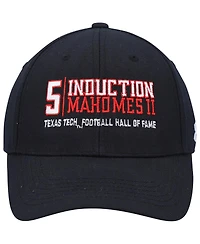 Men's Under Armour Patrick Mahomes Black Texas Tech Red Raiders Football Hall of Fame Adjustable Hat