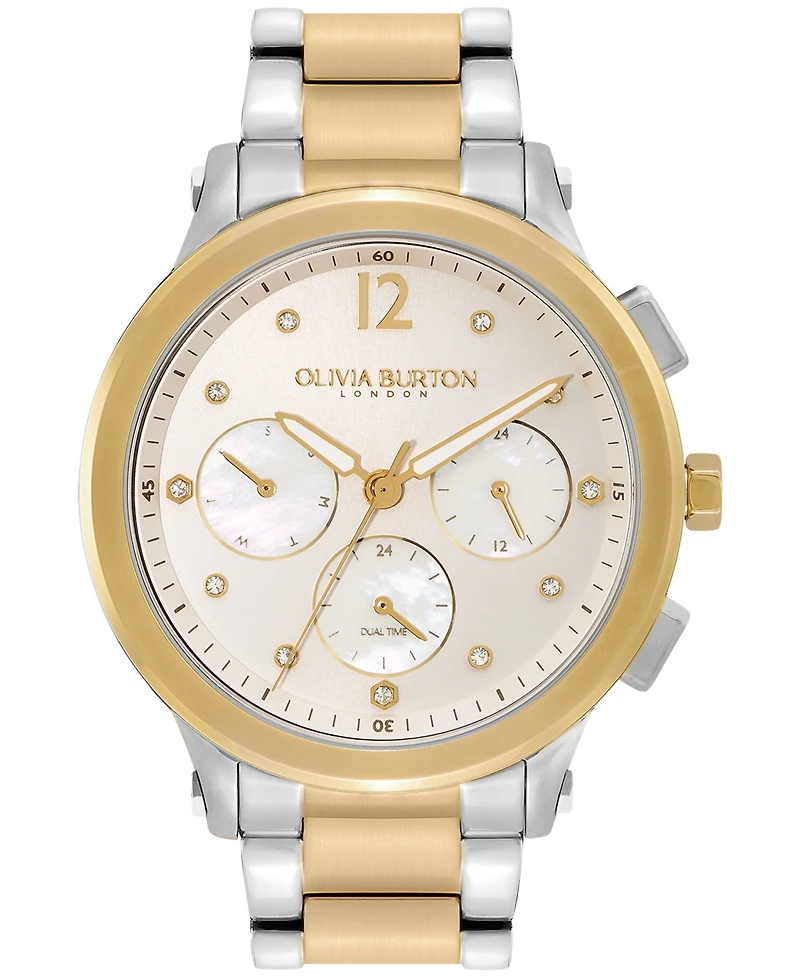 Olivia Burton Women's Sports Luxe Two-Tone Stainless Steel Watch 38mm