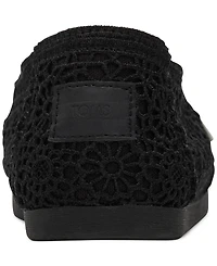 Toms Women's Alpargata Classic Espadrille Almond Toe Flats