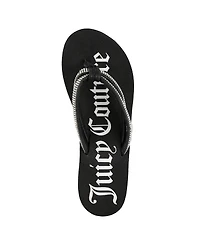 Juicy Couture Women's Unwind Rhinestone Platform Wedge Sandals