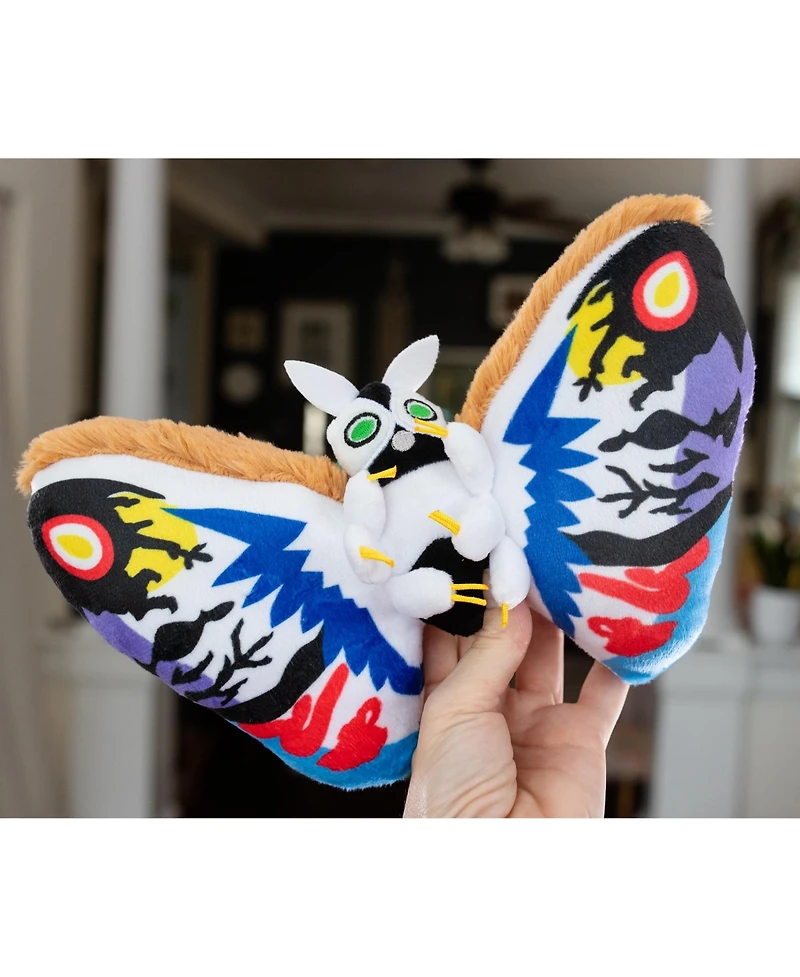 Surreal Entertainment Godzilla Rainbow Mothra 10-Inch Character Plush Toy | Cute Plushies And Soft Stuffed Animals, Kids Room Decor Accessories | Kaij