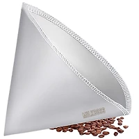 Milk Boss Pour Over Permanent Paperless Reusable Coffee Filter