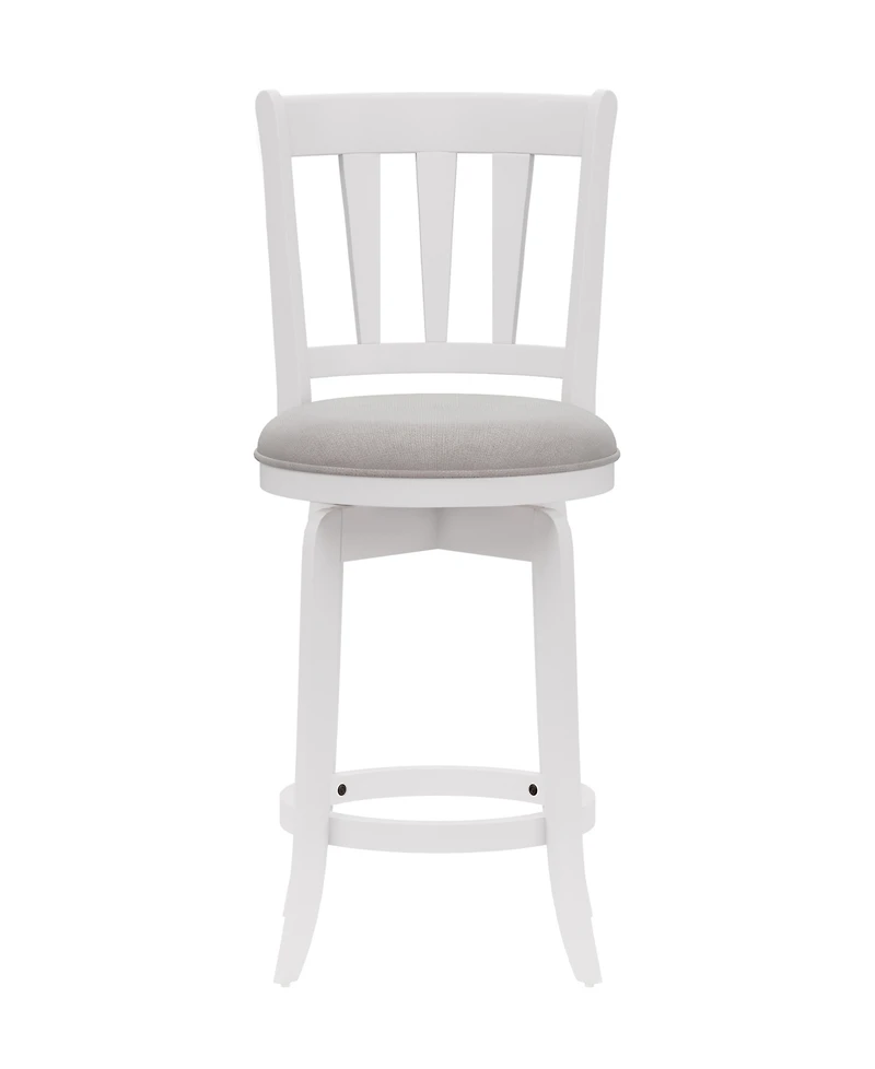 Hillsdale 39" Wood Presque Isle Furniture Counter Height Swivel Stool