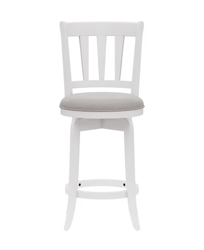 Hillsdale 39" Wood Presque Isle Furniture Counter Height Swivel Stool