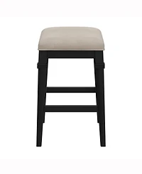 Hillsdale 25.25" Wood Arabella Backless Furniture Counter Height Stool