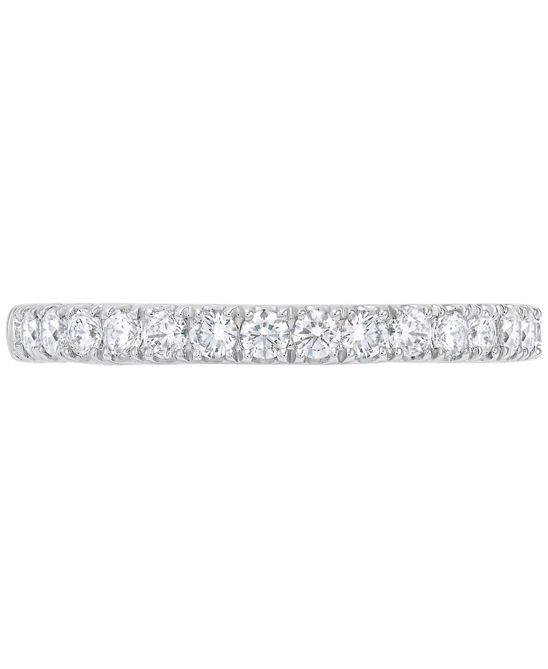 Grown With Love Igi Certified Lab Diamond Band (1/2 ct. t.w.) 14k White Gold