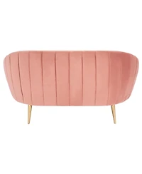Razia 55" Channel Tufted Loveseat