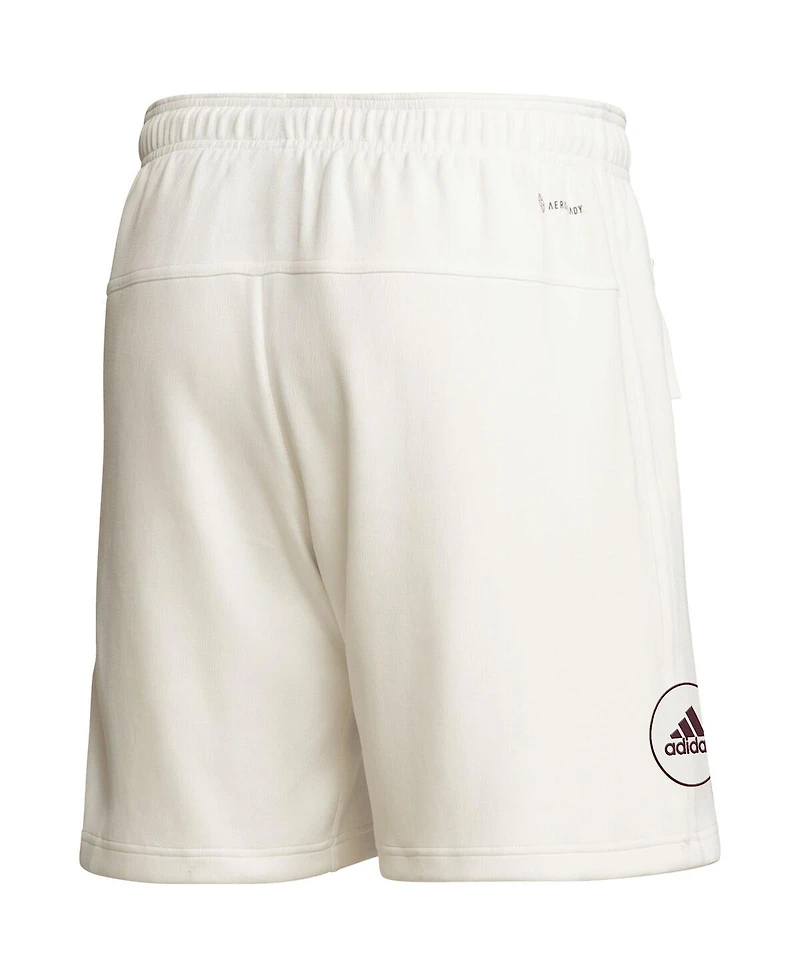 Men's adidas Cream Mississippi State Bulldogs Zero Dye Aeroready Shorts