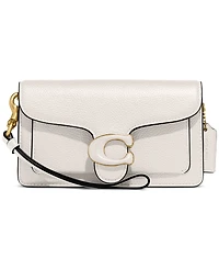 Coach Tabby Polished Pebble Leather Crossbody Wristlet