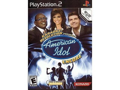 Karaoke Revolution Presents: American Idol Encore (Game Only) PS2
