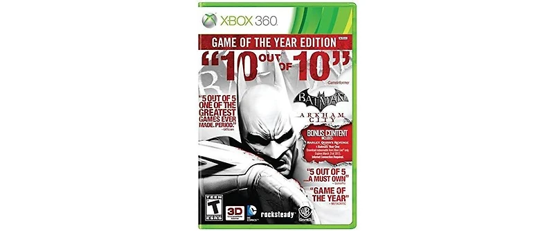 Batman: Arkham City Game of the Year Edition (Platinum Hits) - Xbox 360